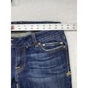 Miss Me  Jeans‎ Womens Size 29 boot cut dark blue Denim Embellished Pockets Photo 2