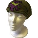 Grateful Dead  Embroidered Dancing Bear Head Scarf Photo 0