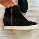 Caslon  Black Suede Averie Booties Water Resistant Leather Size 11 Photo 4