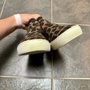 Rothy's Rothy’s The Chelsea Wildcat Cheetah Leopard Shoes Slip On Sneakers Brown 8 Photo 6