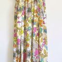 Emma & Michele Yellow Floral Maxi Dress size Small Photo 1