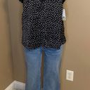 Nordstrom NWT  BP. Lace Black Sketchy Dot Tank Top Camisole Size Medium Photo 11