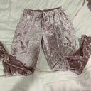 Joe Boxer Shimmer Pink Joggers Photo 2