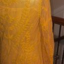 Divided Yellow Lace Dress  Photo 4