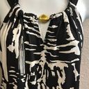 A Byer A. Byer black and white knit tank style top size small Photo 5