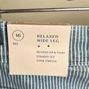 Universal Threads relaxed wide leg jeans striped size 16 regular universal thread blue Photo 3