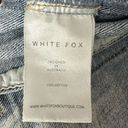 White Fox Boutique  Casual Style Denim Jackets Embroidered Logo Size: S/M Photo 4