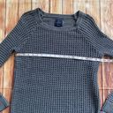 American Eagle Gray Pullover Jegging Sweater Sz M Photo 6