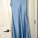 Abercrombie & Fitch NWT  Light Blue Satin Dress, Never Been Worn Photo 0