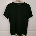 Christopher & Banks  Black Crewneck Short Sleeve Shirt Photo 0