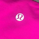 Lululemon Reversible Wunder Under Crop Leggings Pink/Black Size 10 Photo 3