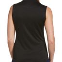 Callaway NWT  Womens Opti Dri Sleeveless Polo - Black Golf Shirt Photo 2