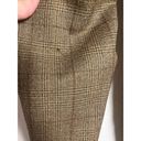 Lafayette 148  Brown Wool Houndstooth Pleated Trouser Pants Size 10 Photo 8