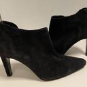 Ralph Lauren , black suede stiletto booties sz 9.5 Photo 3