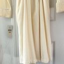 Lauren Ralph Lauren Cream Vanilla Luxury Embrodiered Crest Pocket NWT Robe Small Photo 10