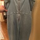 Denim Jump Suit Size M Photo 3