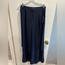 Lulus Same Page Navy Blue Wide-Leg Pants Photo 6