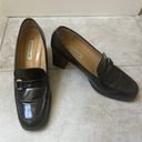 Ann Taylor  Leather Heels Loafers Photo 0