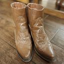 Western Booties Brown Size 8.5 Photo 0