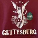 Hanes Gettysburg Eagle  Ecosmart Hoodie Sweatshirt Long Sleeve Kastlfel Small Photo 1