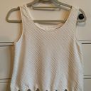 Lily White Scalloped Tank Photo 0