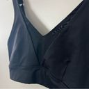 Zyia  Sports bra black v neck athletic top small yoga Photo 3