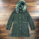 Sugar Lips Green Utility Parka Jacket Photo 9