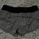 Lululemon Grey Speed Up 2.5” Shorts Size 6 Photo 0