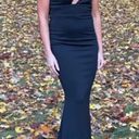 Katie May  Edgy Dress Black MEDIUM One Shoulder Gown Cutout USA Designer $298 NEW Photo 3