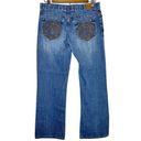 Disney  Parks House of Mickey Mouse Embroidered Straight Leg Denim Jeans Size 6 Photo 4