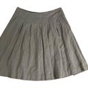 CAbi  Brown Pleated Skirt Women's Size 8 | 19-3 Photo 1