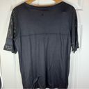 Lululemon  Black VNeck Love Tee Mesh Arms Size 6 Flawless Condition Photo 5