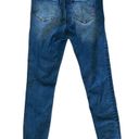 Simple Society Eco-Friendly Distressed Straight Leg Cropped Denim Blue Jeans Photo 1