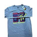 MTV women’s gray graphic tee shirt sz M NWT Size M Photo 3