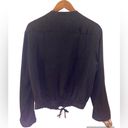 Apt. 9  Black Rayon Jacket with Gold Hardware - size medium Photo 2