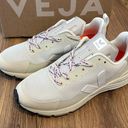 VEJA Beige Athletic Training Lace Up Shoes Sneakers New Photo 1