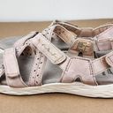 Earth Origins  Sandal Westfield Wendy Blush Pink Suede Adjustable Straps Size 10M Photo 3