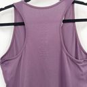 Sweaty Betty  Double Time Seamlesss Tank Size M Purple Racerback Scoop Neck Photo 3