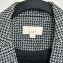 The Loft  Houndstooth Boyfriend Blazer - Size 0 Photo 5