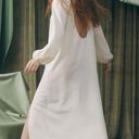 Hill House NWT  The Simone Maxi Dress in Coconut Milk (Offwhite) sZ M Photo 4