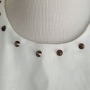 ZARA  White Studded Dress Photo 5