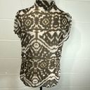 East 5th East Fifth Button Down Short Sleeve Print Shirt Photo 3