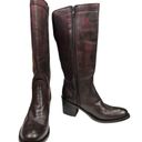 Corral  Overlay Burgundy Leather Riding Boots E1499 Photo 3