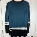 Sweaty Betty  100% Merino Wool Alpine Tunic Sweater Color Block Size Small Photo 8