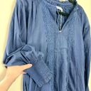 Tuckernuck  NWT Brand MARIACHER. Melilla Alfonsina Shirt in Marine M. Retail $380 Photo 6