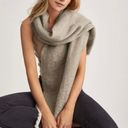 Boutique Scarf shawl winter khaki knit wrap Heather twist womens Photo 2