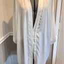 Victoria's Secret  BRIDE Robe White Wedding Kimono I Do, One Size Heart Glitter Photo 0