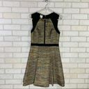 Ali Ro  Metallic Tweed Fit and Flare Dress Photo 2