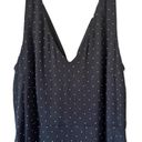 Loft  V-Neck Midi Sleeveless Polka Dot Dress Photo 7