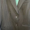 Style & Co pin stripe black blazer Photo 1